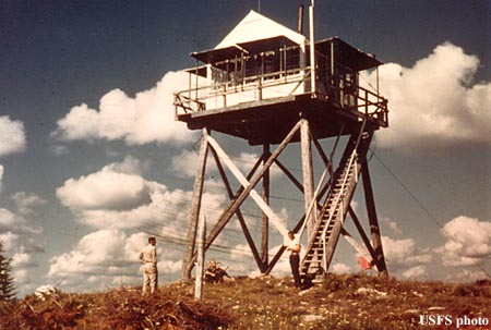 Surveyors Ridge in 1950