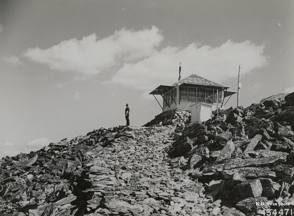 West Fork Butte in 1943