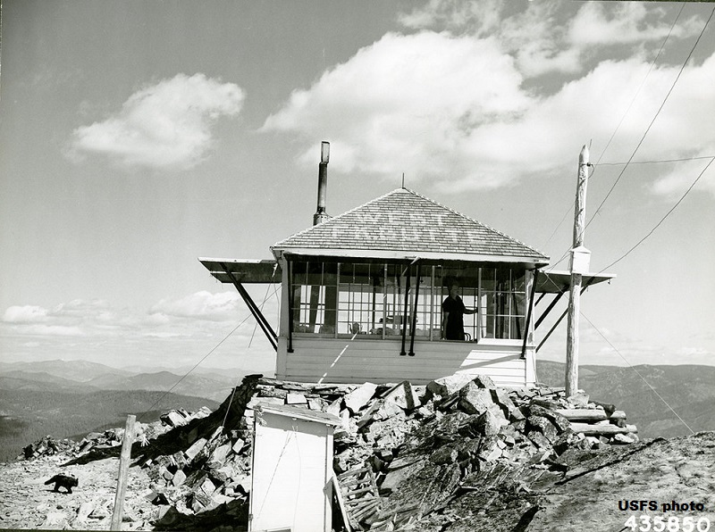West Fork Butte in 1943