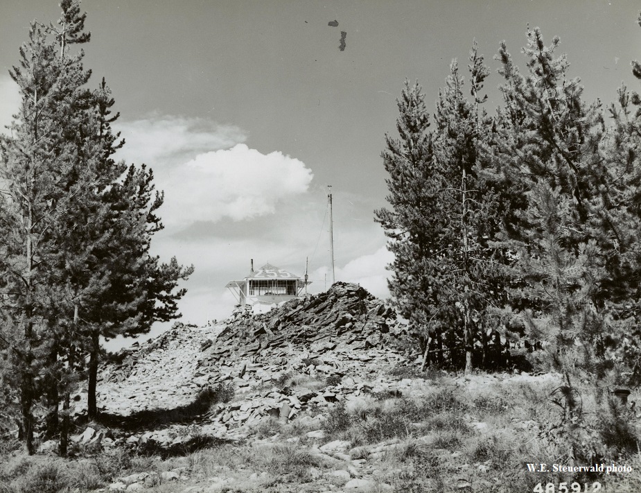 West Fork Butte in 1957