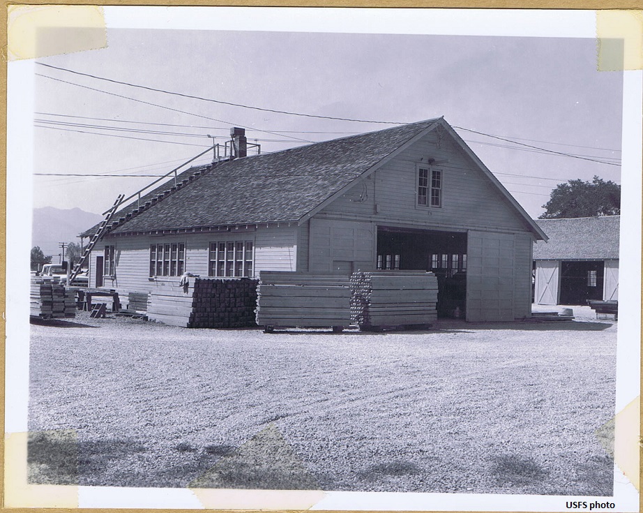 Baker Ranger Station Lookout in 1963