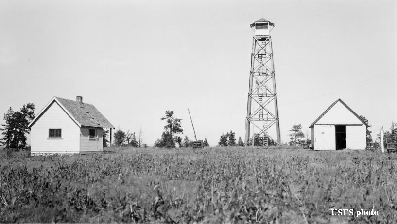 Bally Mtn. in the 1930s