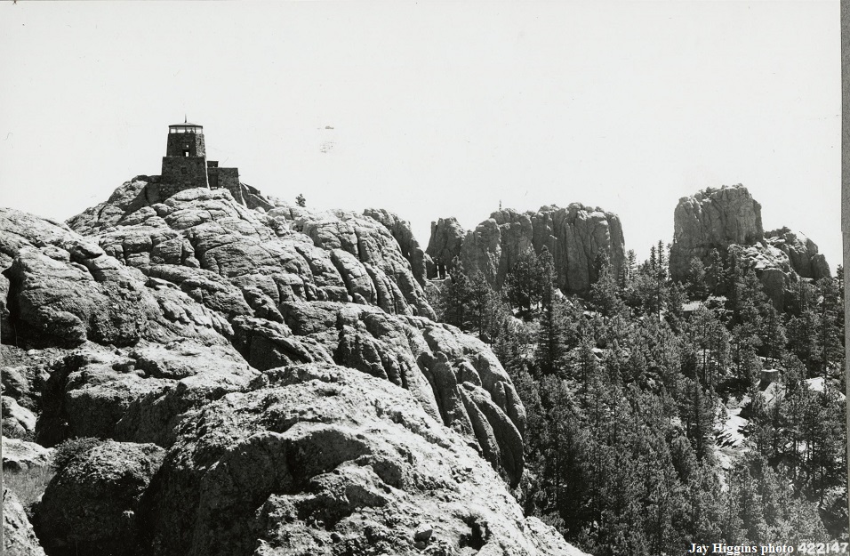 Harney Peak in 1942
