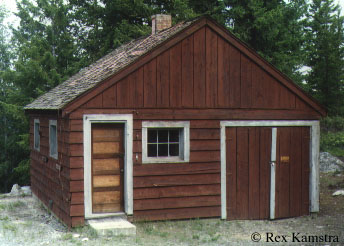 First Butte smokechaser cabin