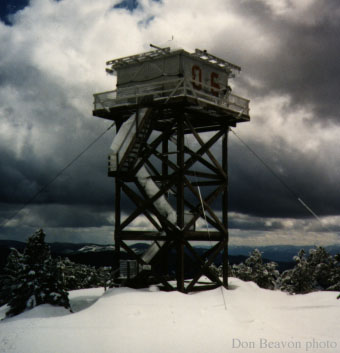 North Twentymile L-4 tower in 1996