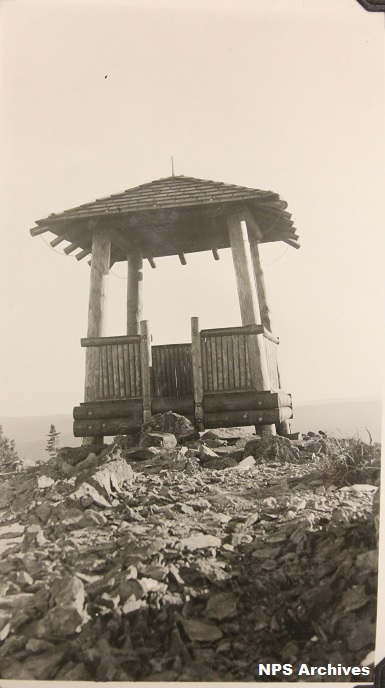 Bunsen Peak in 1935